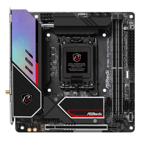 ASRock Z790 PG-ITX/TB4 Mini ITX Motherboard - DDR5, Thunderbolt 4, WiFi 6E ASRock Z790 PG-ITX/TB4 Mini ITX Motherboard - DDR5, Thunderbolt 4, WiFi 6E
